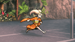 Danganronpa 2 CG - Hiyoko Saionji running away