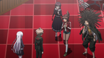 Danganronpa the Animation (Episode 11) - Makoto talking to the other students (28)