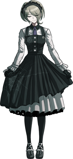 Danganronpa V3 Kirumi Tojo Fullbody Sprite (16).png