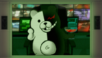 Danganronpa 1 CG - Monokuma's typical Announcement