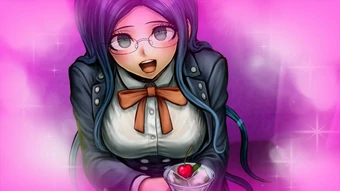 Tsumugi Shirogane Danganronpa Wiki Fandom Minimalistic illustration of tsumugi shirogane from the game danganronpa v3: tsumugi shirogane danganronpa wiki