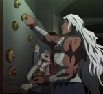 Sakura prepping the school