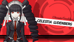 celestia ludenberg (danganronpa and 1 more) drawn by villyane