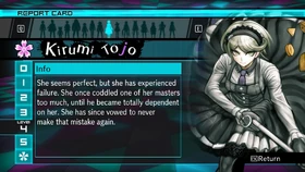 Kirumi Tojo Report Card Page 4 (For Shuichi)
