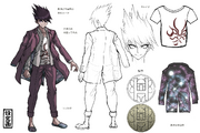 Kaito Momota design sketches