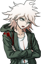 Danganronpa 2 Nagito Komaeda Halfbody Sprite (PSP) (17)