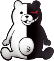 Danganronpa 2 Monokuma Sitting Halfbody Sprite (PSP) (2)