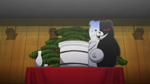 Danganronpa the Animation (Episode 08) - Monokuma revealing the Mole (11)