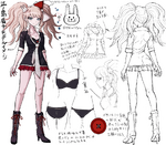 Danganronpa: Trigger Happy Havoc design sketches[1]