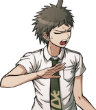 Danganronpa 2 Hajime Hinata Halfbody Sprite (PSP) (14)