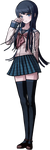 Danganronpa 1 Sayaka Maizono Fullbody Sprite (PSP) (11)