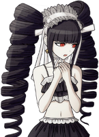 Danganronpa S Celestia Ludenberg Halfbody Sprite Maillot 5