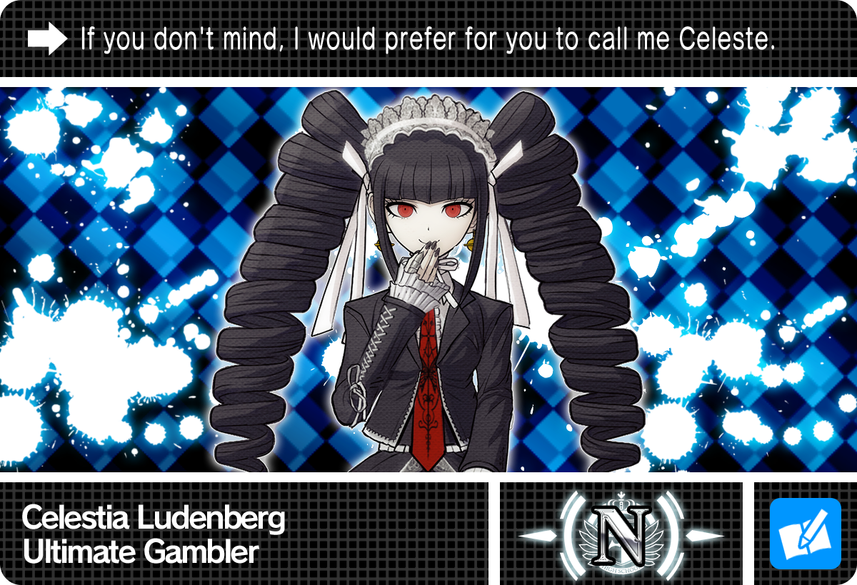 Ultimate Talent Development Plan Celestia Ludenberg Danganronpa Wiki Fandom