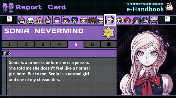 Sonia Nevermind's Report Card Page 5