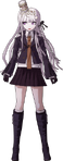 Danganronpa 1 Kyoko Kirigiri Fullbody Sprite (With Noodles) (PSP) (2)