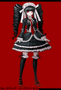 Celestia Ludenberg concept art