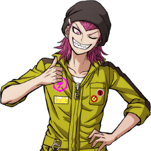 Kazuichi Soda Sprite Gallery Danganronpa Wiki Fandom P.pwease draw gundham tanaka and kazuichi souda bein cute gettin comfy in ur bfs arms, wearing ur goth snuggie and yesterday's eyeliner. kazuichi soda sprite gallery