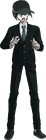 Danganronpa V3 Shuichi Saihara Fullbody Sprite (High School Uniform) (4)