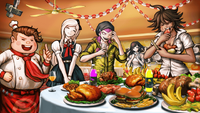 Danganronpa 2 CG - Everyone at the party