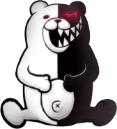 Danganronpa 2 Monokuma Sitting Sprite 02