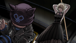 Danganronpa V3 CG - Kirumi Tojo murdering Ryoma Hoshi (2).png