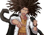 Danganronpa 1 Yasuhiro Hagakure Halfbody Sprite (PSP) (15)