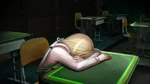 Kaede Akamatsu asleep at desk.jpg (125 KB) Kaede śpiąca na biurku.