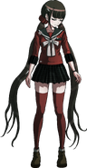 Danganronpa V3 Maki Harukawa Fullbody Sprite (48)