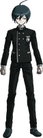 Danganronpa V3 Shuichi Saihara Fullbody Sprite (No Hat) (39)