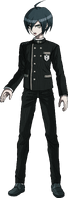 Danganronpa V3 Shuichi Saihara Fullbody Sprite (No Hat) (35)