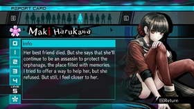 Maki Harukawa Report Card Page 5 (For Shuichi)