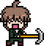 Danganronpa 1 School Mode Makoto Naegi Pixel Sprite Extra