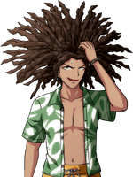 Danganronpa S Yasuhiro Hagakure Halfbody Sprite Maillot 4