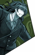 Danganronpa V3 Demo Version - Early - Class Trial Splash CG - Gonta Gokuhara.png (789 KB) Demo; Wczesne