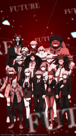 Danganronpa 3 - Future Arc casts wallpaper for iPhone.