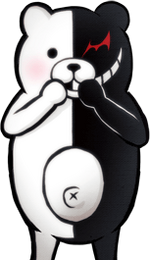 Danganronpa 2 Monokuma Halfbody Sprite (PSP) (4)