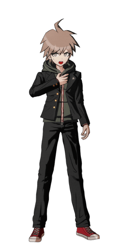 Makoto Naegi Sprite Gallery Danganronpa Wiki Fandom Makoto only has two official half body sprites, as his sprites are only visible during class trials. makoto naegi sprite gallery