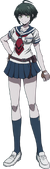 Danganronpa 3 - Fullbody Profile - Komaru Naegi