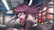 Genocide Jack boarded the train to save the apprehended Komaru.