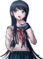 Danganronpa S Sayaka Maizono Halfbody Sprite 11