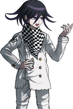 Kokichi Sprites Happy Kokichi can be unlocked by collecting his card from the card death machine. kokichi sprites happy