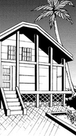 Beach house in the manga