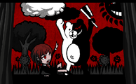 Danganronpa one Monokuma Concept Fine art (1)