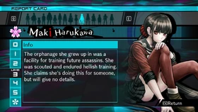 Maki Harukawa Report Card Page 3 (For Shuichi)