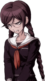 Danganronpa 1 Toko Fukawa Half Body Sprite (PSP) (4)