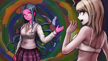 Danganronpa V3 CG - Tsumugi Shirogane showing she can't cosplay real people