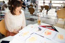 Good Smile Cafe x DRTA 2013 Makiko Visit 01.jpg