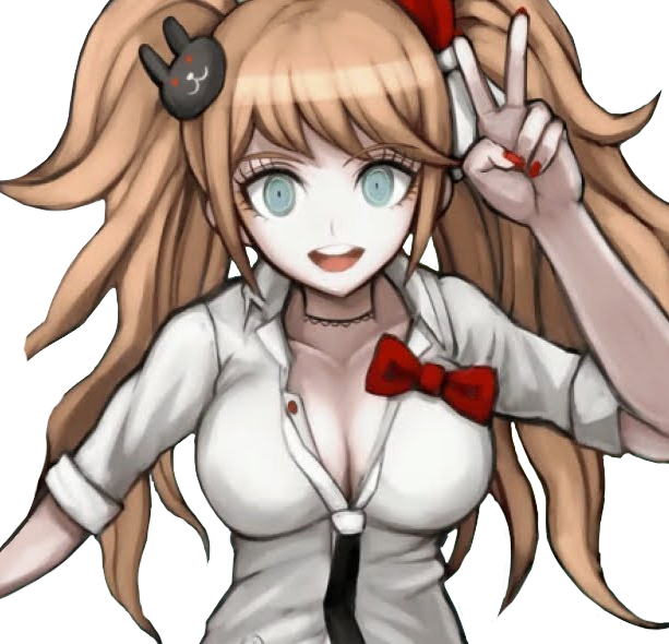 Spoiler) Junko Enoshima wallpaper I made! : r/danganronpa