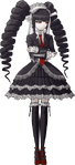 Danganronpa 1 Celestia Ludenberg Fullbody Sprite (PSP) (15)