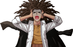 Danganronpa 1 Yasuhiro Hagakure Halfbody Sprite (PSP) (9)